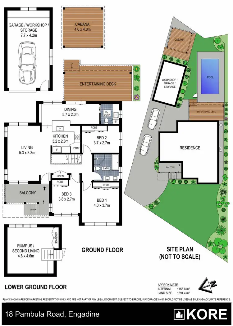 Floorplan of Homely house listing, 18 Pambula Road, Engadine NSW 2233