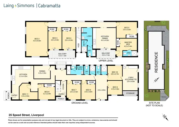 Floorplan of Homely house listing, 25 Speed Street, Liverpool NSW 2170