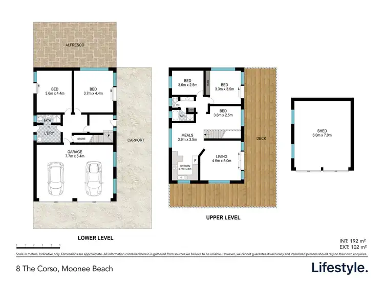 Floorplan of Homely house listing, 8 The Corso, Moonee Beach NSW 2450