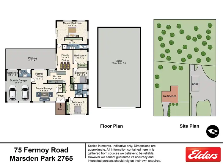 Floorplan of Homely rural property listing, 75 Fermoy Road, Marsden Park NSW 2765