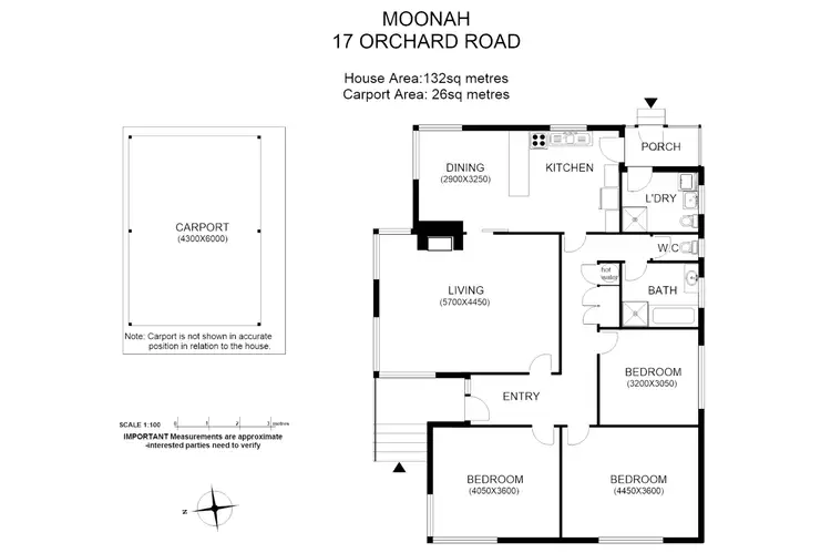 Floorplan of Homely house listing, 17 Orchard Road, Moonah TAS 7009
