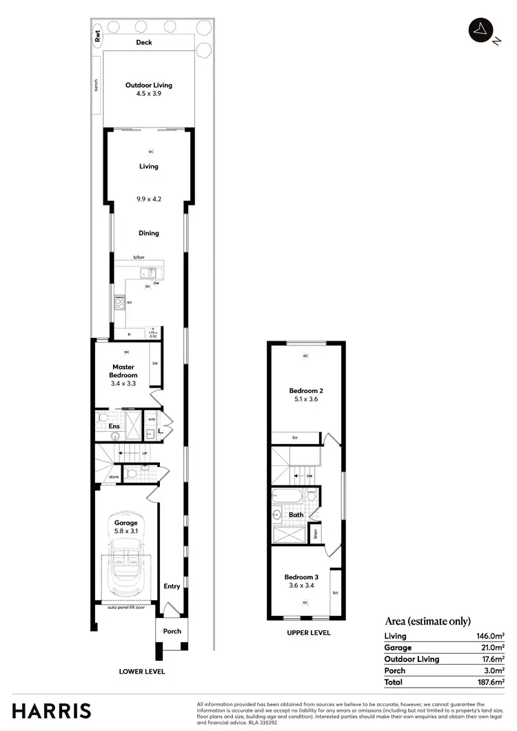 Floorplan of Homely house listing, 69c Compass Drive, Seaford SA 5169