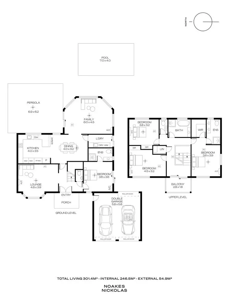 Floorplan of Homely house listing, 3 Grevillea Court, Hove SA 5048