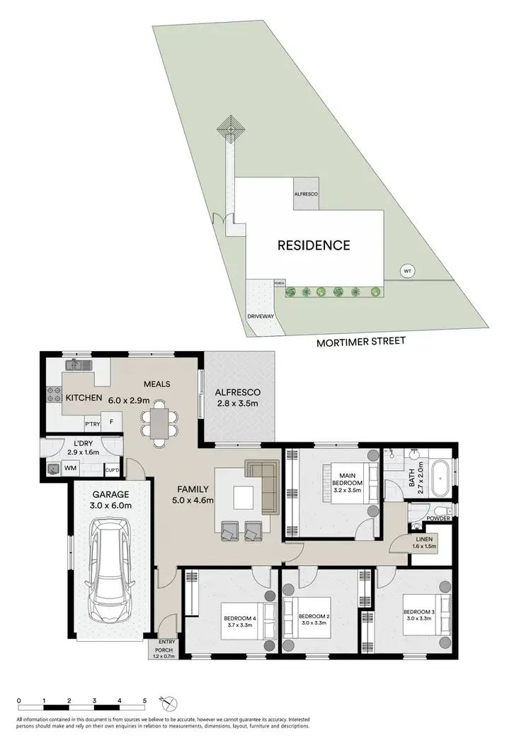 Floorplan of Homely house listing, 240 Mortimer Street, Mudgee NSW 2850