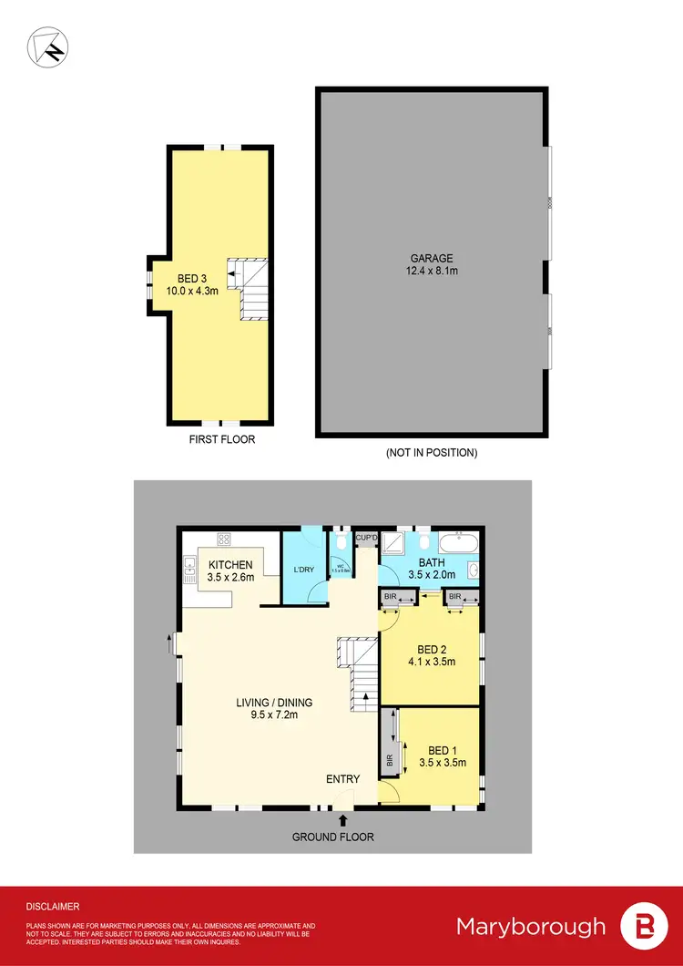 Floorplan of Homely house listing, 129 Moonambel-Natte Yallock Road, Moonambel VIC 3478