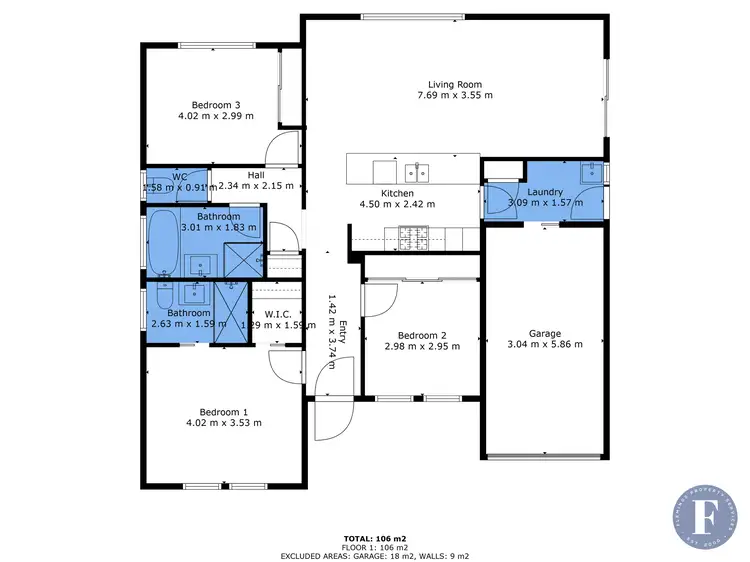 Floorplan of Homely house listing, 13B Miro Street, Young NSW 2594