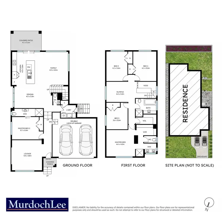 Floorplan of Homely house listing, 18 Keith Street, Tallawong NSW 2762