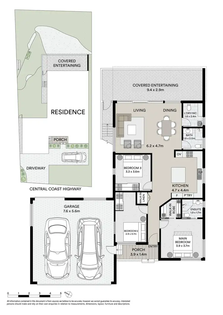 Floorplan of Homely house listing, 33B Central Coast Highway, Kariong NSW 2250