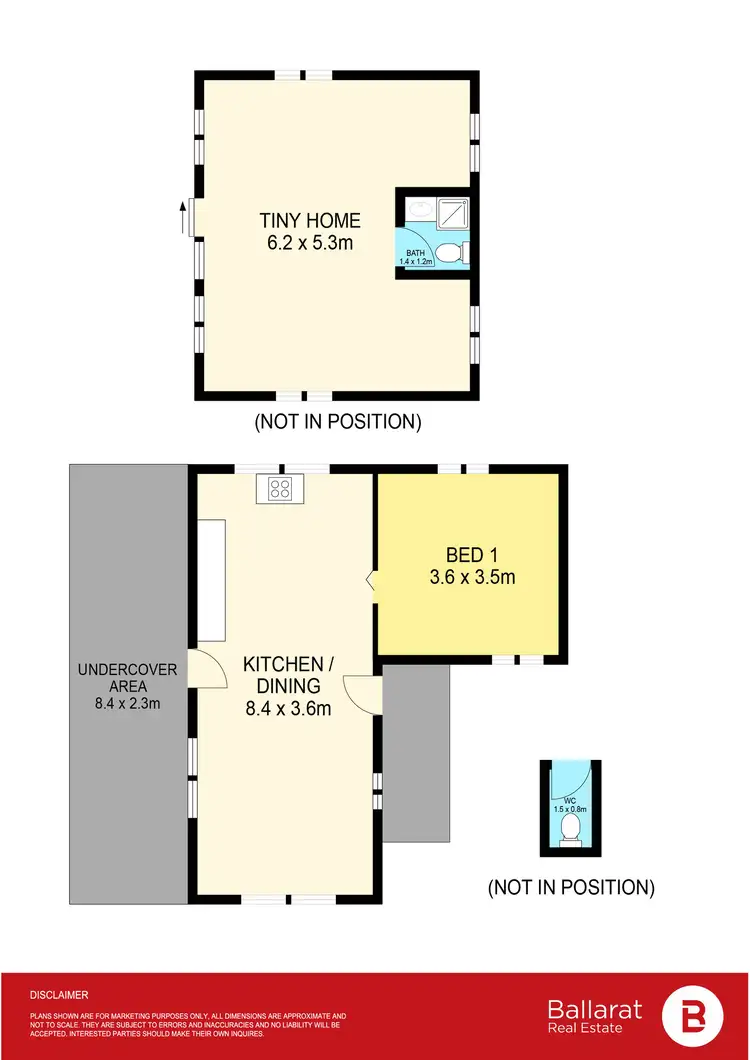 Floorplan of Homely house listing, 105 Bliss Road, Dereel VIC 3352