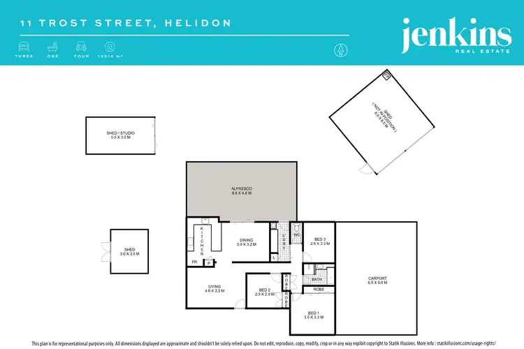Floorplan of Homely house listing, 11 Trost Street, Helidon QLD 4344
