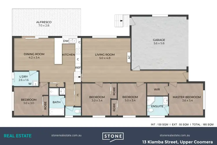 Floorplan of Homely house listing, 13 Kiamba Street, Upper Coomera QLD 4209