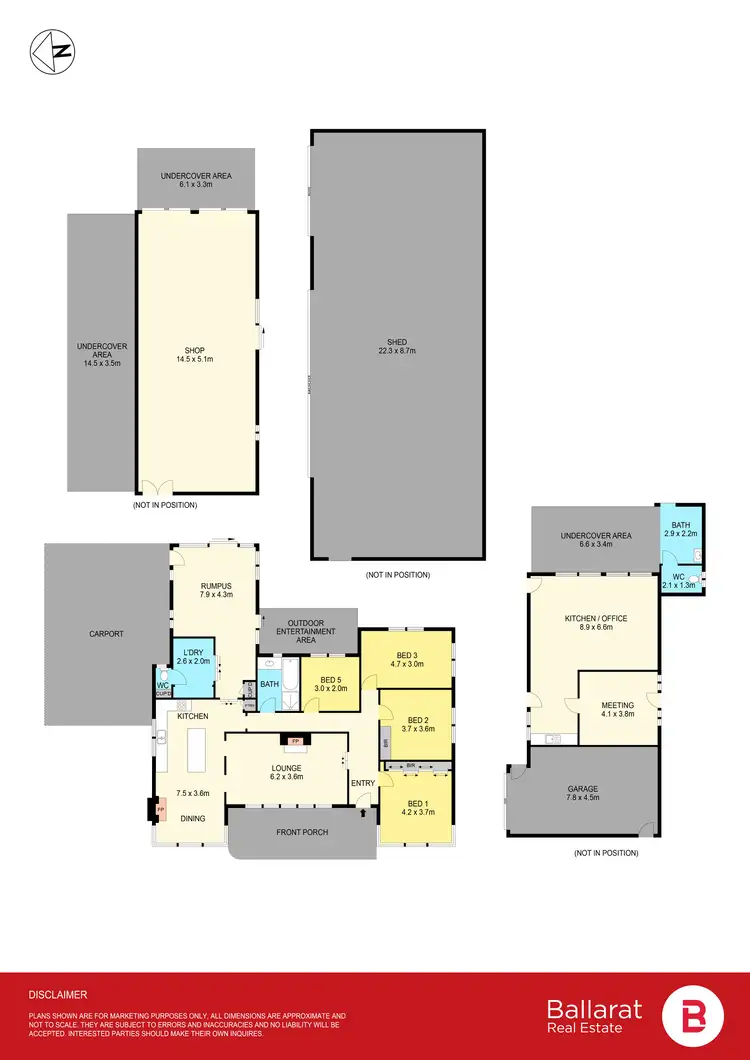 Floorplan of Homely house listing, 846 Gillies Road, Bald Hills VIC 3364