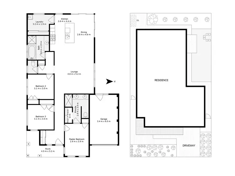 Floorplan of Homely house listing, 34 Riordan Crescent, Mernda VIC 3754