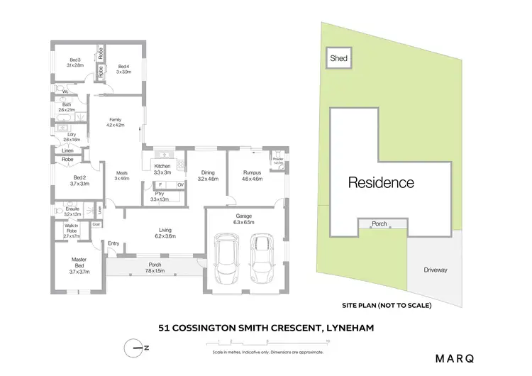 Floorplan of Homely house listing, 51 Cossington Smith Crescent, Lyneham ACT 2602