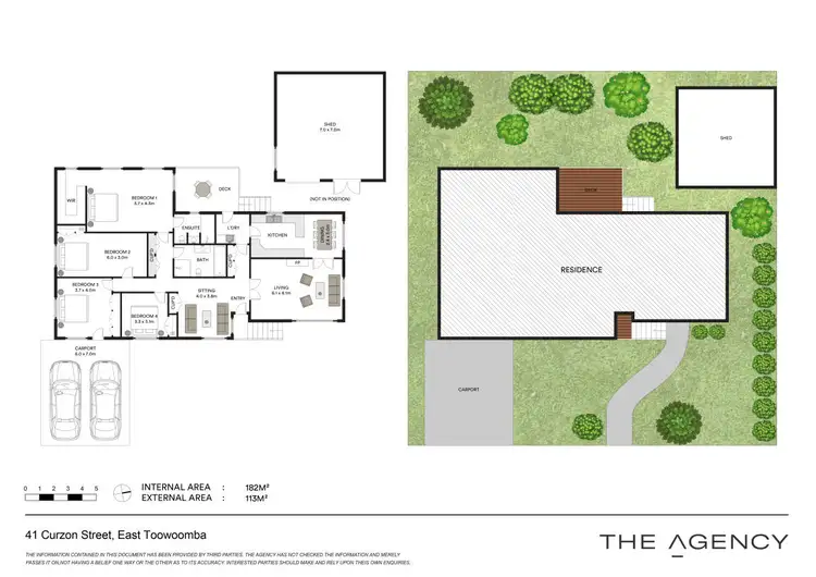 Floorplan of Homely house listing, 41 Curzon Street, East Toowoomba QLD 4350