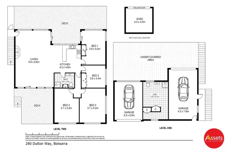 Floorplan of Homely house listing, 280 Dutton Way, Bolwarra VIC 3305