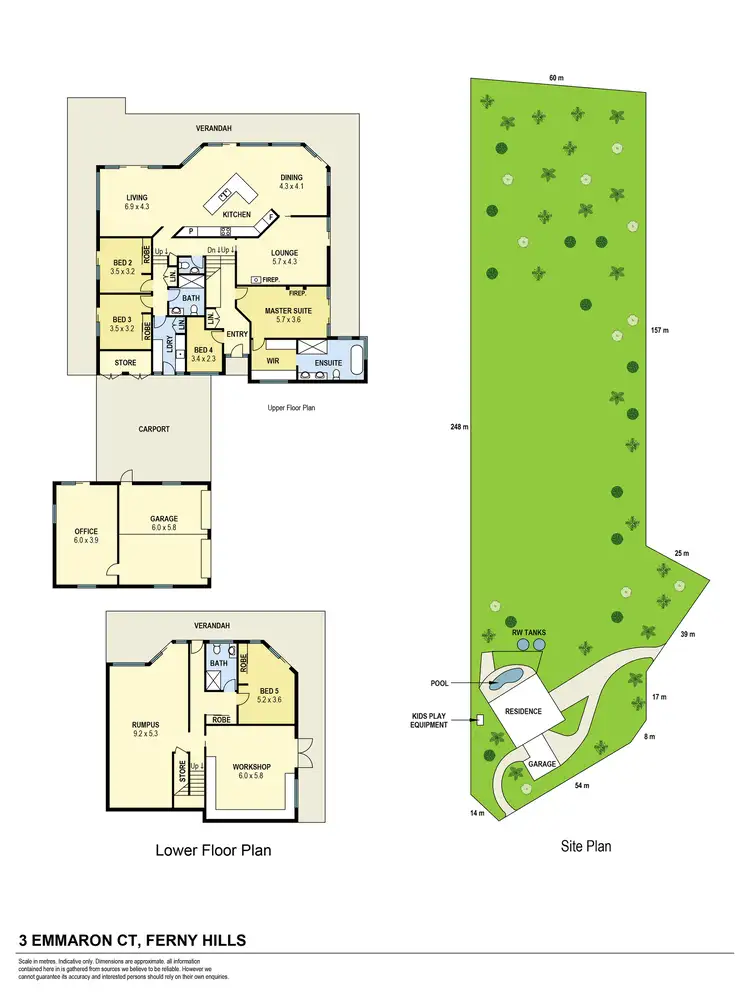 Floorplan of Homely house listing, 3 Emmaron Court, Ferny Hills QLD 4055