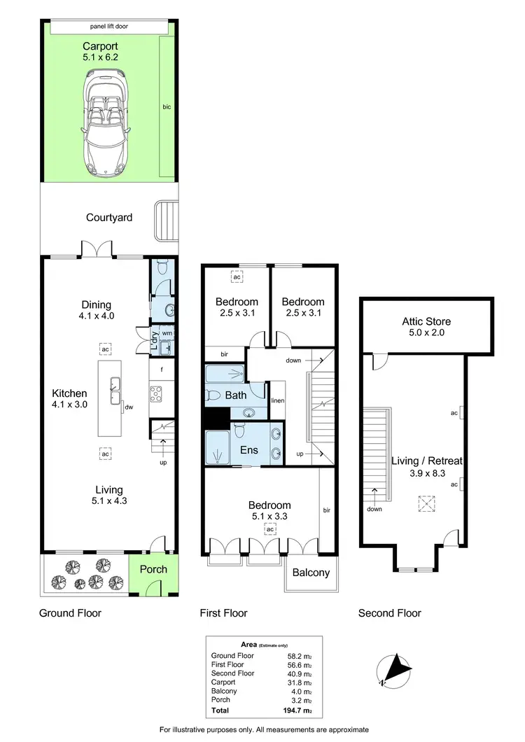 Floorplan of Homely house listing, 43 Archer Street, North Adelaide SA 5006
