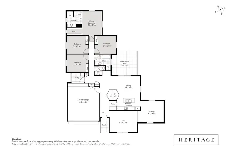 Floorplan of Homely house listing, 4 Ninox Close, Wadalba NSW 2259