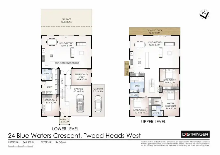 Floorplan of Homely house listing, 24 Blue Waters Crescent, Tweed Heads West NSW 2485