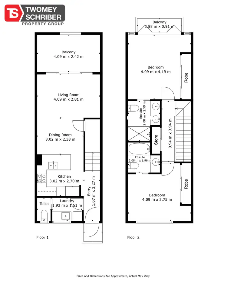 Floorplan of Homely unit listing, 14/110-118 Moore Street, Trinity Beach QLD 4879