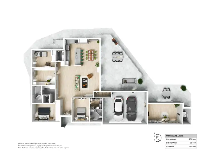 Floorplan of Homely house listing, 15 Ellerdale Drive, Glendale NSW 2285
