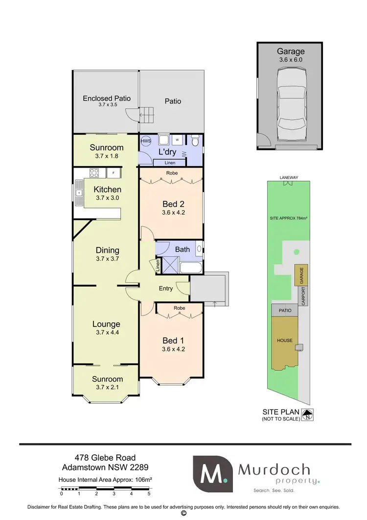 Floorplan of Homely house listing, 478 Glebe Road, Adamstown NSW 2289