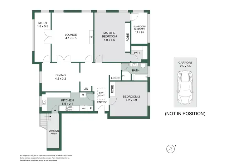 Floorplan of Homely apartment listing, 3/44A Shirley Road, Wollstonecraft NSW 2065
