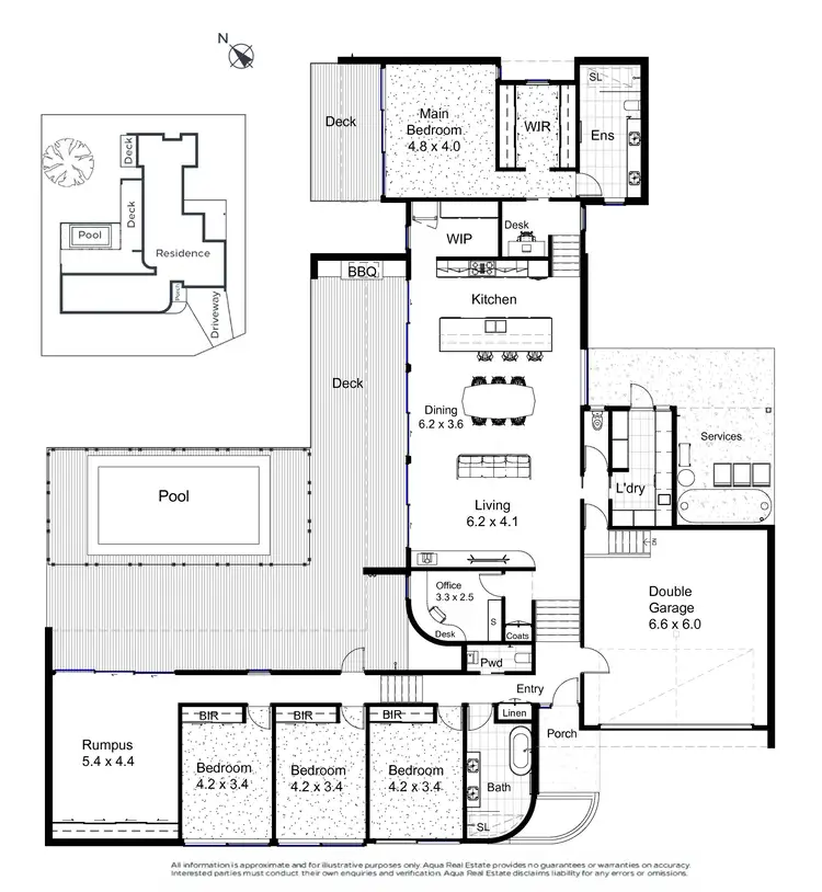 Floorplan of Homely house listing, 5 Dendron Place, Mount Eliza VIC 3930