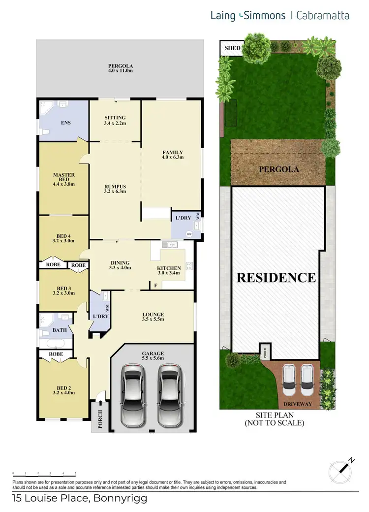 Floorplan of Homely house listing, 15 Louise Place, Bonnyrigg NSW 2177