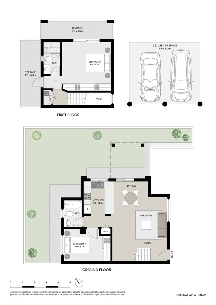Floorplan of Homely apartment listing, 4/98 Station Street, West Ryde NSW 2114