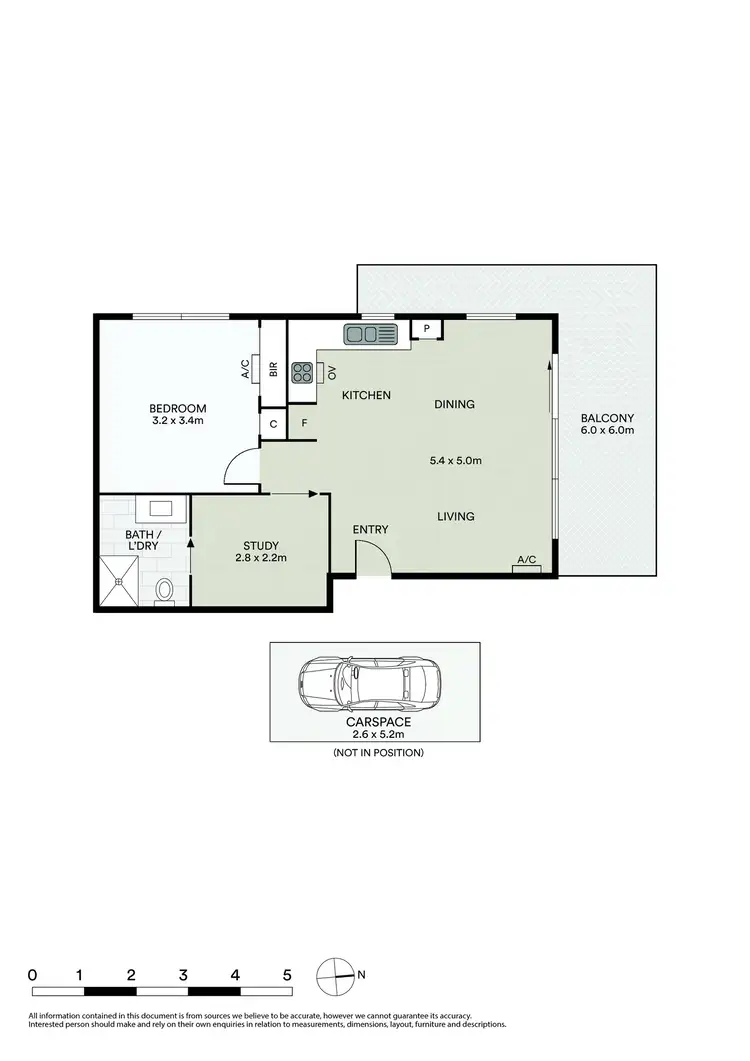 Floorplan of Homely apartment listing, 9/197 Inkerman Street, St Kilda VIC 3182