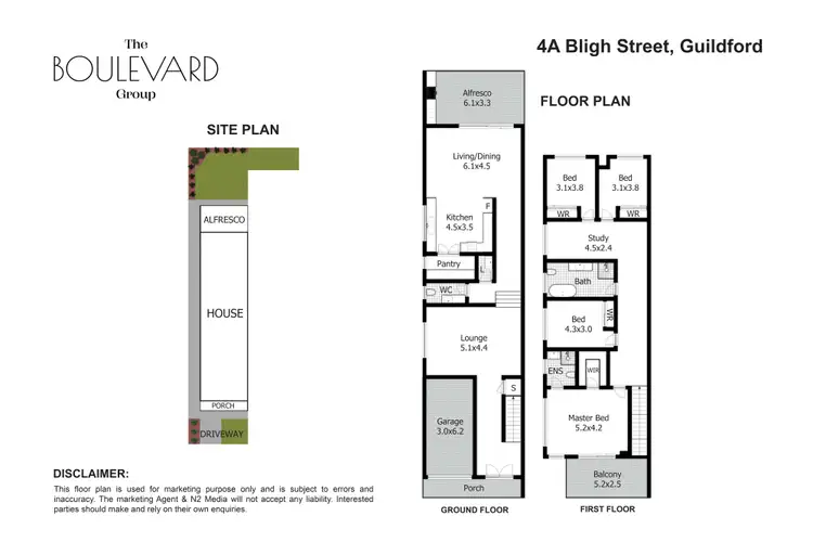 Floorplan of Homely house listing, 4A Bligh Street, Guildford NSW 2161