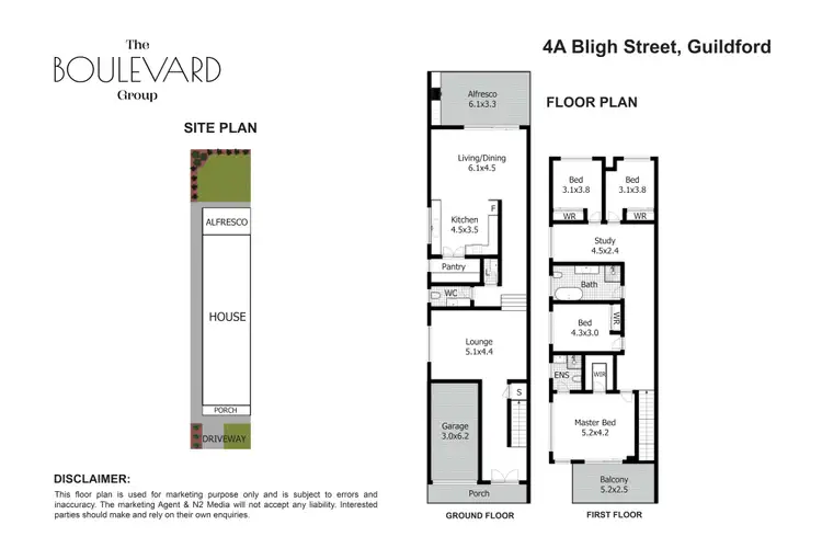 Floorplan of Homely house listing, 4A Bligh Street, Guildford NSW 2161