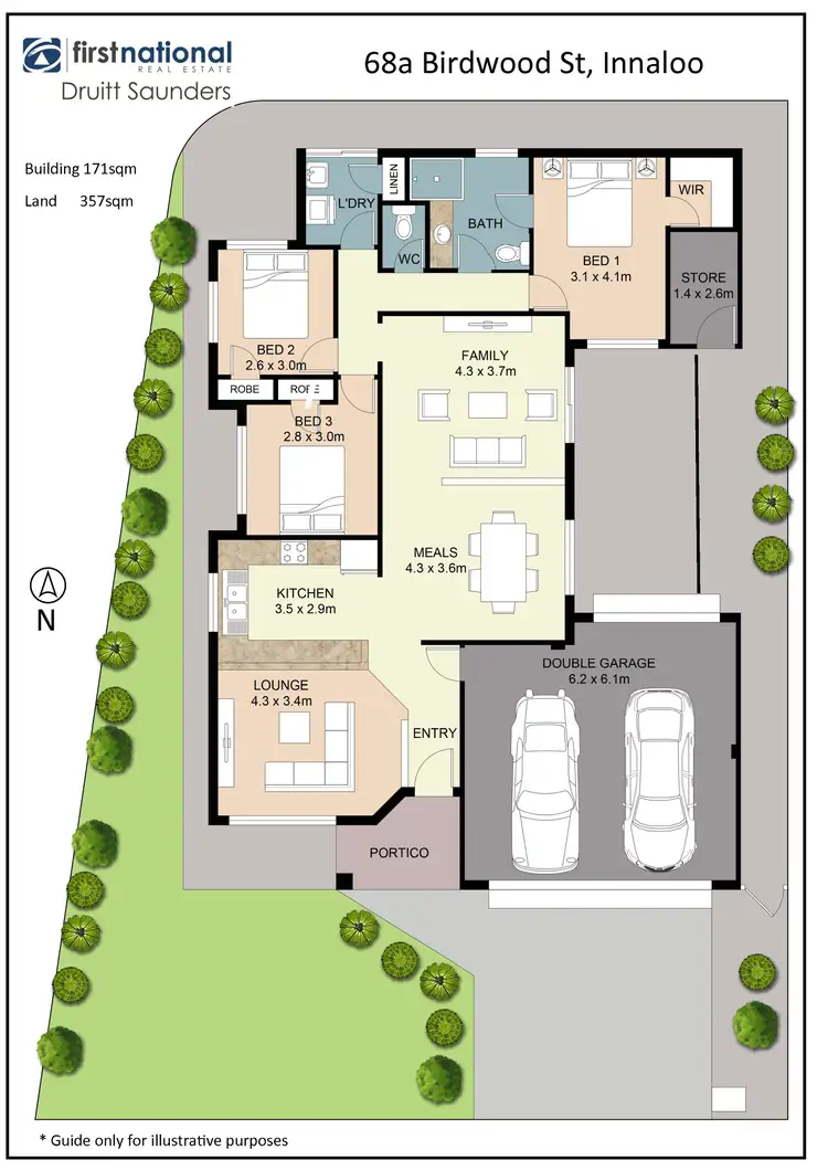 Floorplan of Homely house listing, 68a Birdwood Street, Innaloo WA 6018