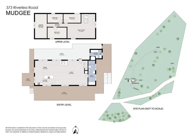 Floorplan of Homely rural property listing, 373 Riverlea Road, Mudgee NSW 2850