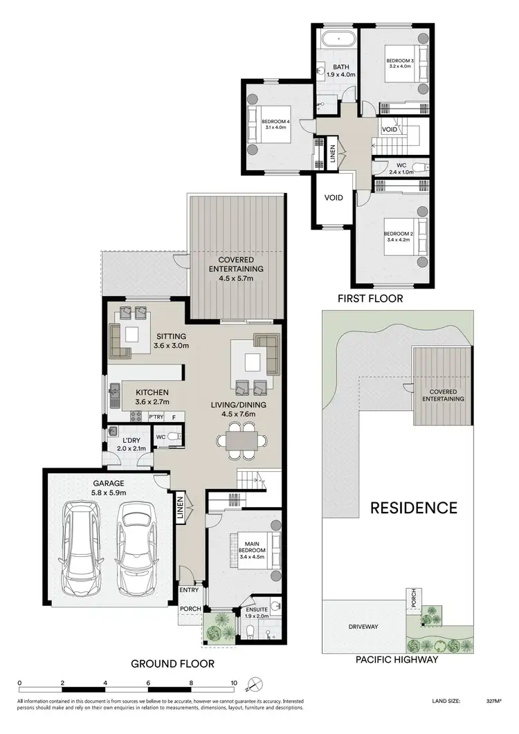 Floorplan of Homely townhouse listing, 18/889 Pacific Highway, Lisarow NSW 2250
