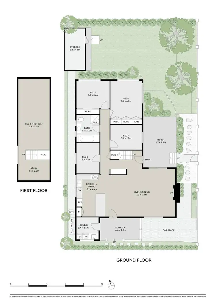 Floorplan of Homely house listing, 442 President Avenue, Kirrawee NSW 2232