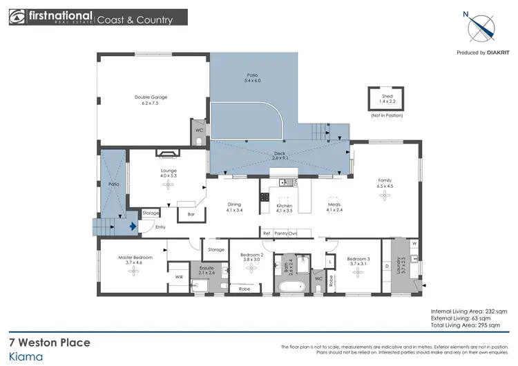 Floorplan of Homely house listing, 7 Weston Place, Kiama NSW 2533