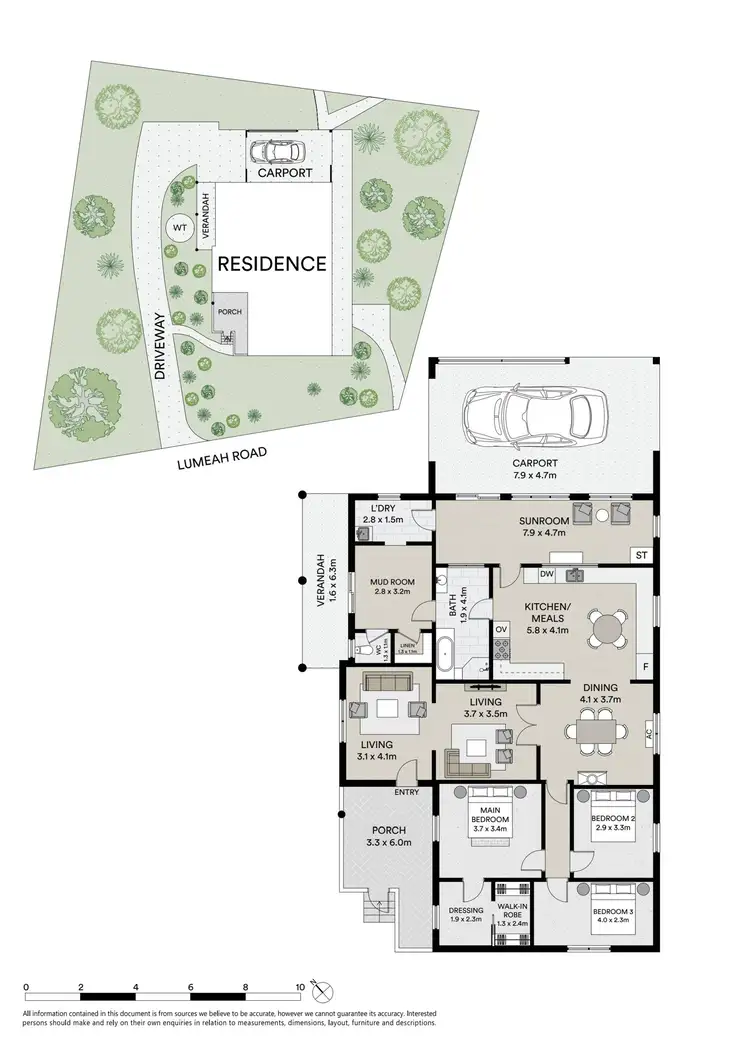 Floorplan of Homely house listing, 308 Lumeah Road, Buninyong VIC 3357