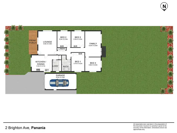 Floorplan of Homely house listing, 2 Brighton Avenue, Panania NSW 2213