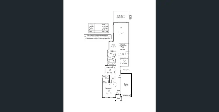 Floorplan of Homely house listing, 353A Diagonal Road, Seacombe Gardens SA 5047