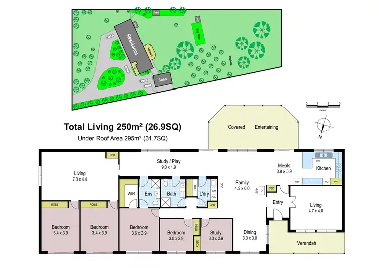 Floorplan of Homely house listing, 8A Fairway Drive, Drouin VIC 3818