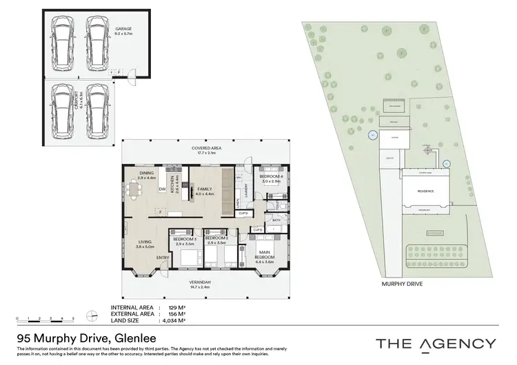 Floorplan of Homely house listing, 95 Murphy Drive, Glenlee QLD 4711