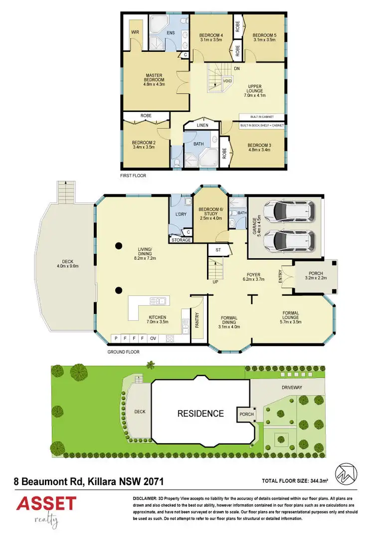 Floorplan of Homely house listing, 8 Beaumont Road, Killara NSW 2071