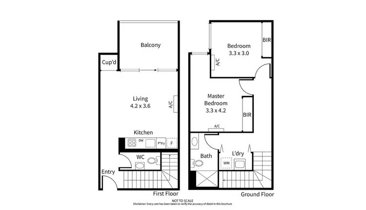 Floorplan of Homely apartment listing, 121/48 Victoria Street, Brunswick East VIC 3057
