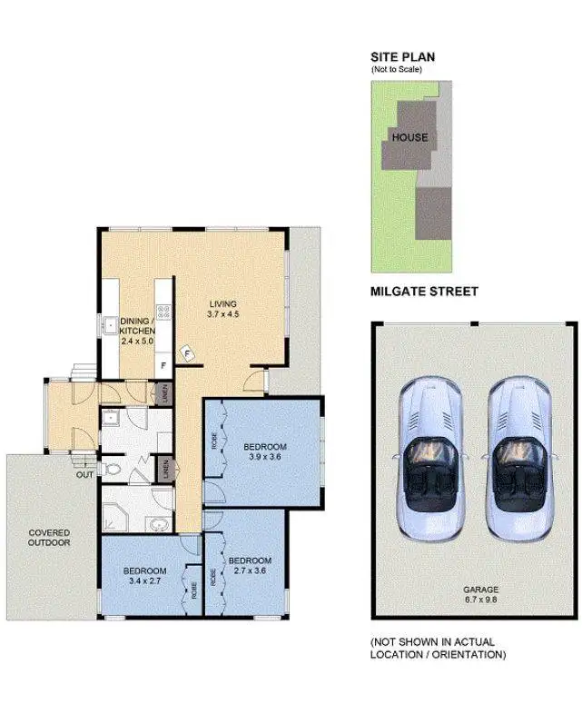 Floorplan of Homely house listing, 10 Milgate Street, Wallsend NSW 2287