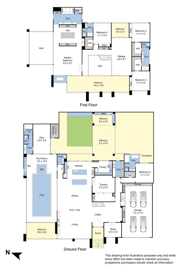 Floorplan of Homely house listing, 8 Sheldon Court, Lysterfield VIC 3156