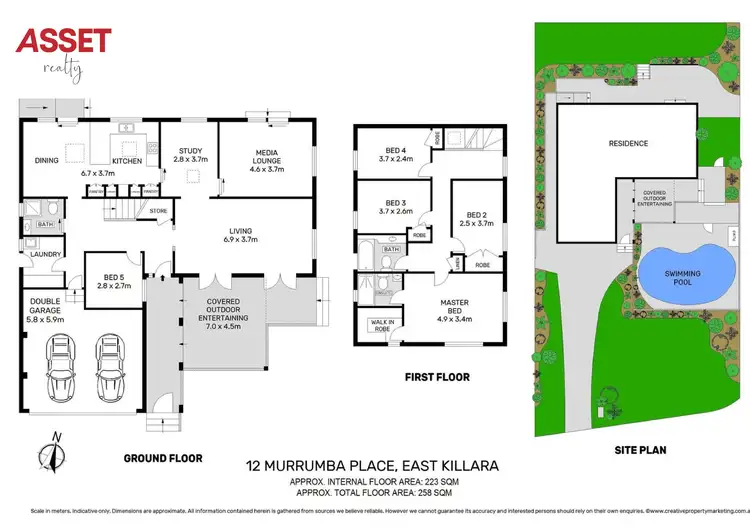 Floorplan of Homely house listing, 12 Murrumba Place, East Killara NSW 2071