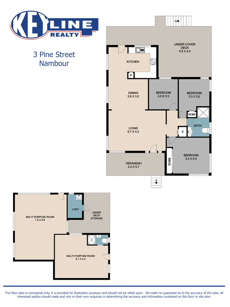 Floorplan of Homely house listing, 3 Pine Street, Nambour QLD 4560